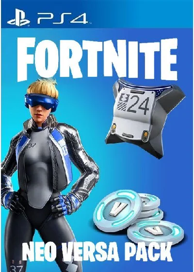 Fortnite скин Neo Versa + 2000 V-Bucks ps4 EU/RU
