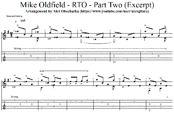 Mike Oldfield - RTO - Part Two (Excerpt)