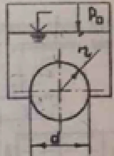 In the bottom of the tank (Fig. 1) there is a hole with