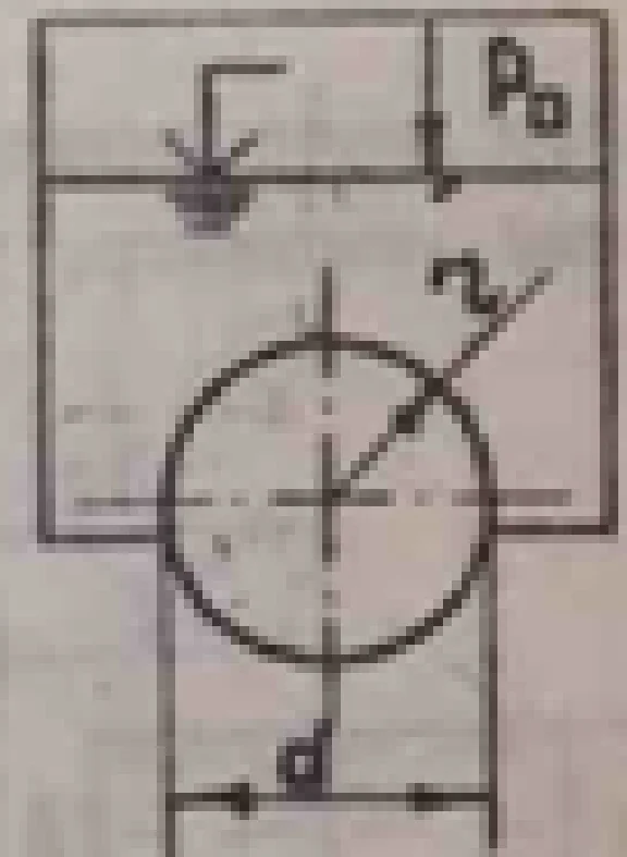 In the bottom of the tank (Fig. 1) there is a hole with