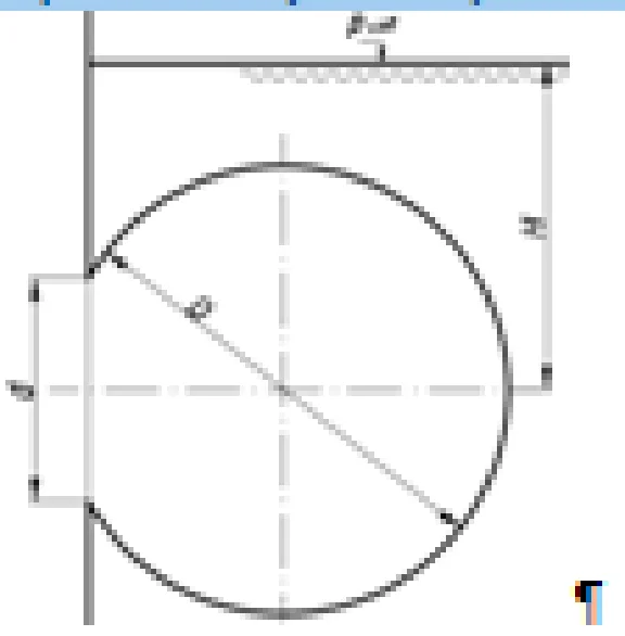 Determine the horizontal force of the water pressure an