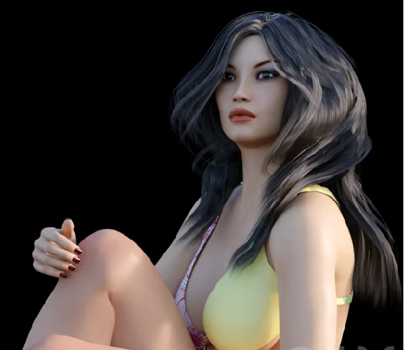 Girl bikini