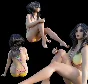 Girl bikini