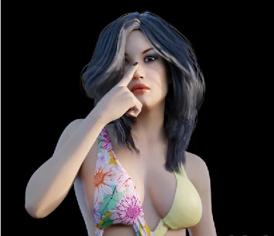 Girl bikini