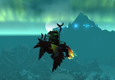 Flaming hippogriff (Blazing Hippogryph)