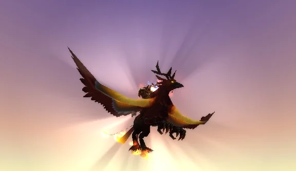 Flaming hippogriff (Blazing Hippogryph)