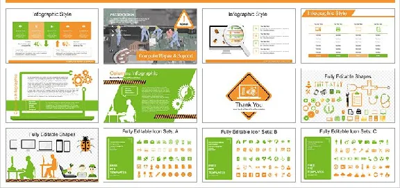 PowerPoint Presentation Premium Theme. Computer Repair