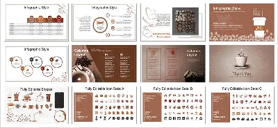 PowerPoint Presentation Premium Theme Coffee, Tea
