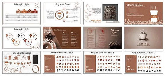PowerPoint Presentation Premium Theme Coffee, Tea