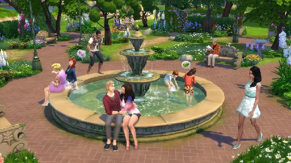 The Sims 4 + Romantic Garden Stuff (RUS/ENG) (Warranty)