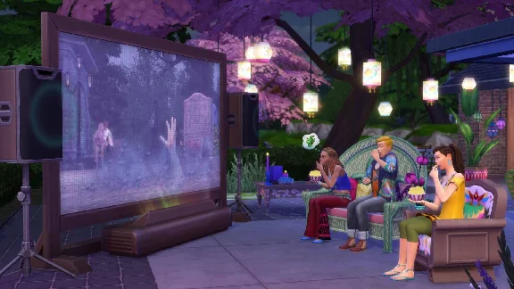The Sims 4 + Movie Hangout Stuff (RUS/ENG) (Warranty)