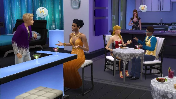 The Sims 4 + Luxury Party Stuff (RUS/ENG) (Warranty)