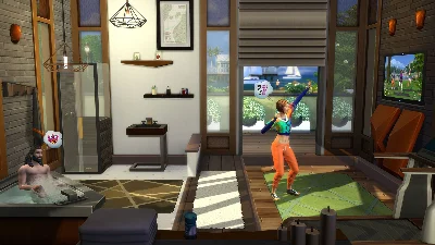 The Sims 4 + Fitness Stuff (RUS/ENG) (Warranty)