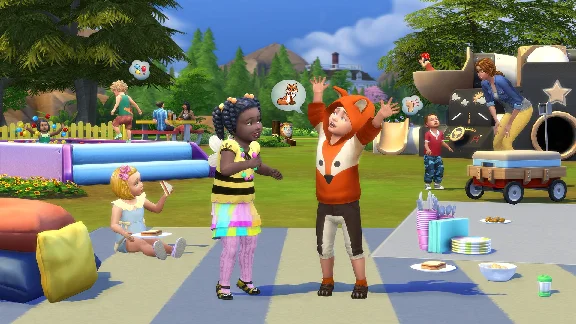The Sims 4 + Toddler Stuff (RUS/ENG) (Warranty)