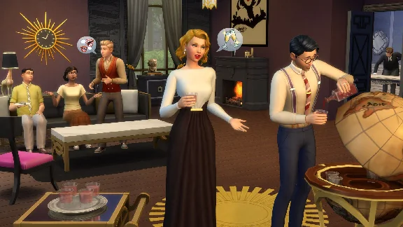 The Sims 4 + Vintage Glamour Stuff (RUS/ENG) (Warranty)