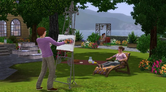 The Sims 3 + Outdoor Living Stuff (RUS/ENG) (Warranty)