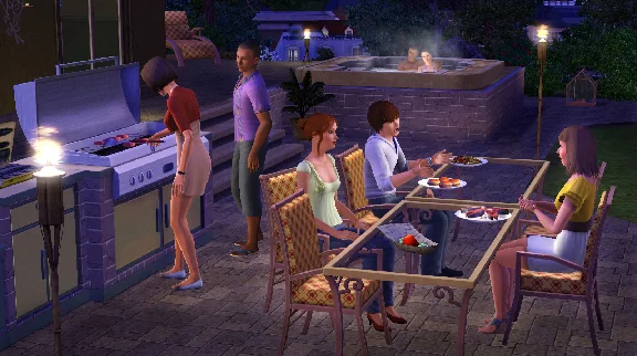 The Sims 3 + Outdoor Living Stuff (RUS/ENG) (Warranty)