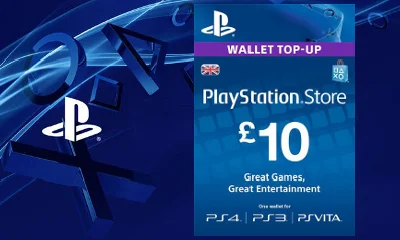 PLAYSTATION NETWORK (PSN) - £10  GBP /UK ✅