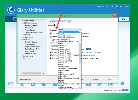 Glary Utilities Pro v.6.3 ключ до 14.12.2024