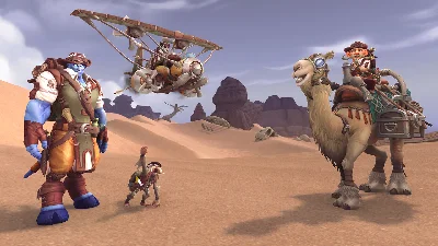 RECRUTE A FRIEND WoW rewards Explorer´s Dunetrekker RUS