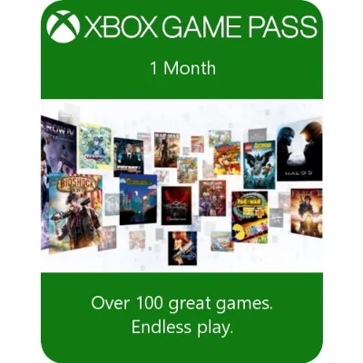 ✅ 🥉 XBOX GAME PASS 1 Month + 1 *FREE (Xbox One) 🔑🎮