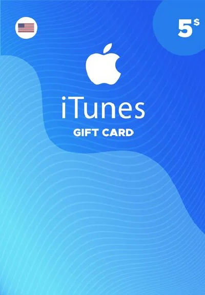 iTunes Gift Card $5 USA 🎵 🎮