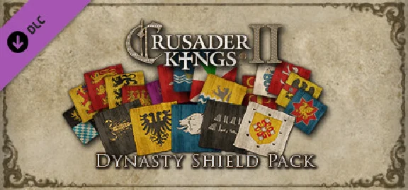 Crusader Kings II: Dynasty Shield Pack (DLC) STEAM KEY