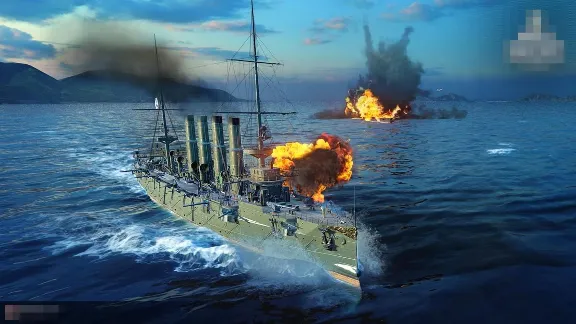 Крейсер III уровня Варяг + под слот (RU)