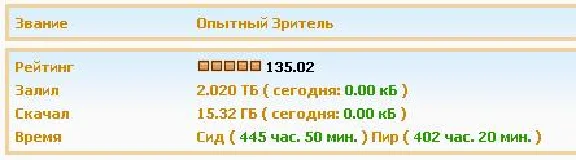 ACCOUNT KINOZAL.TV (KINOZAL.TV) 2TB
