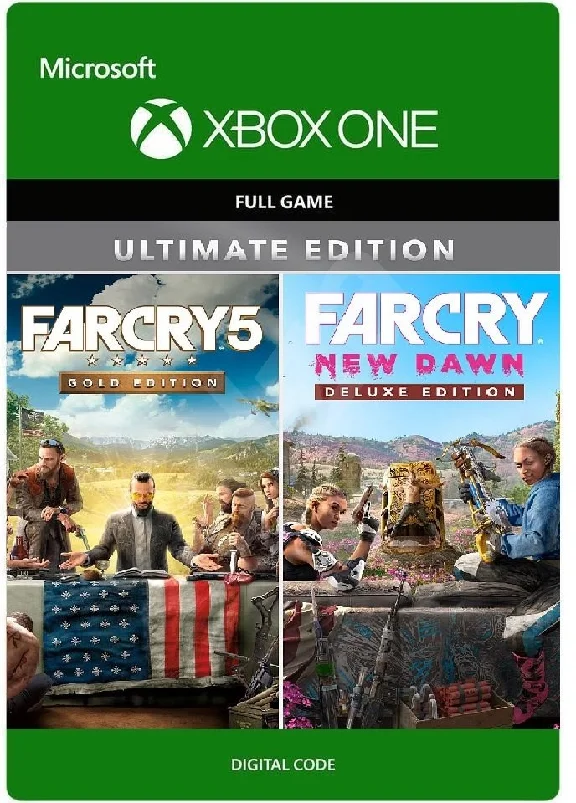 ✅Far Cry 5 + Far Cry New Dawn Gold Edition Xbox Rent✅