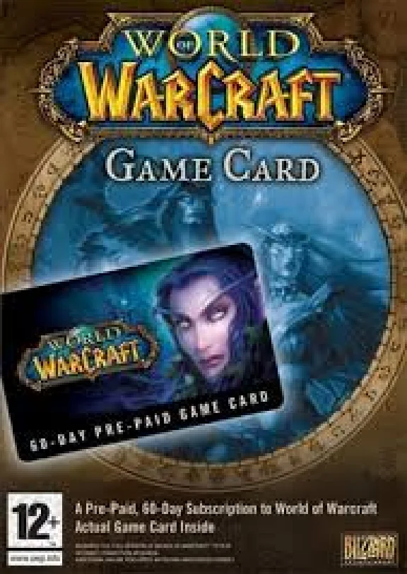 WORLD OF WARCRAFT - КАРТА ОПЛАТЫ 60 ДНЕЙ - USA