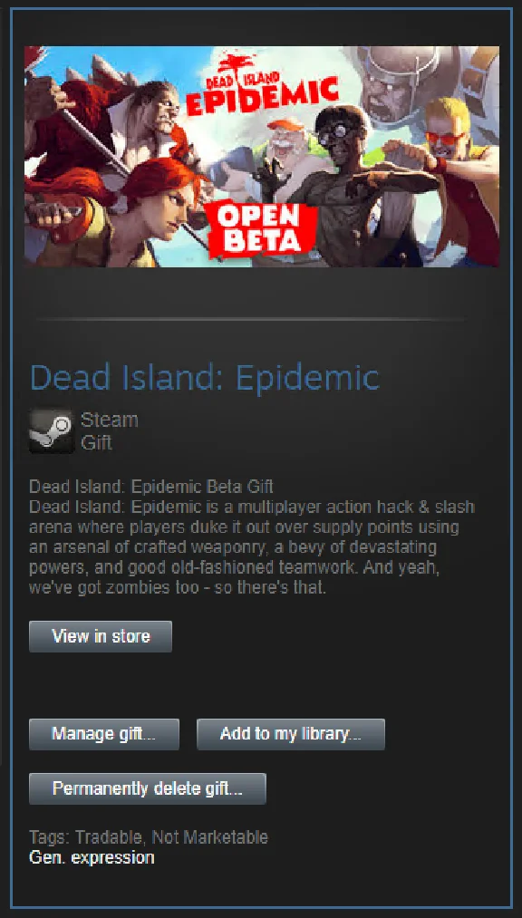 Dead Island: Epidemic - Steam Gift - Region Free/GLOBAL