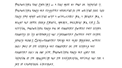 SICK LEMON Font - Hand Written Type