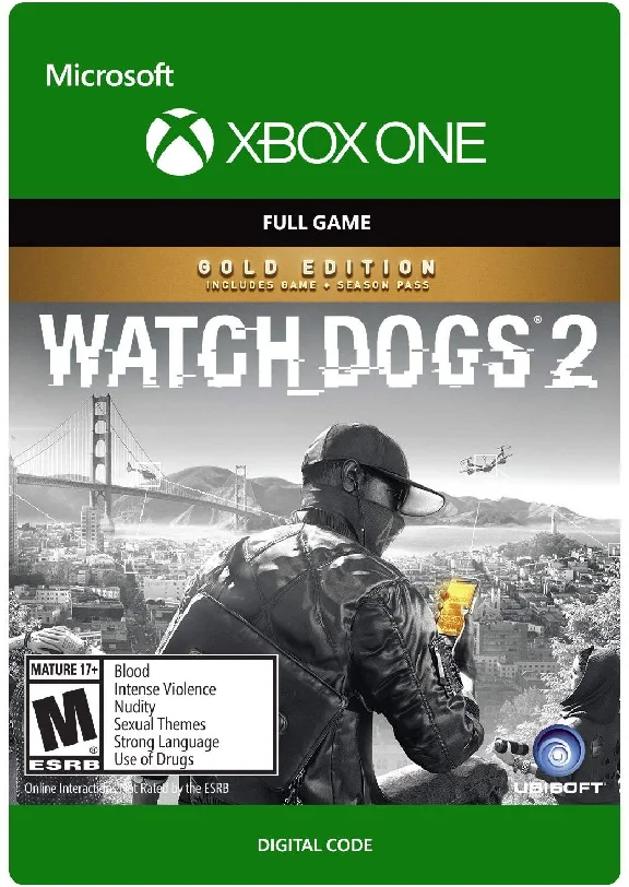 ✅ Watch Dogs 2 - Gold Edition XBOX ONE X|S Ключ 🔑