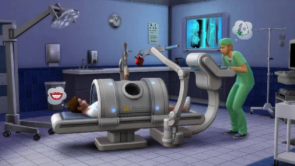 THE SIMS 4 GET TO WORK (Origin key) -- Region free