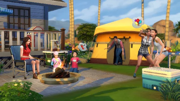 THE SIMS 4 OUTDOOR RETREAT (Origin key) -- Region free