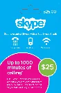 25$ Skype - Оригинальный ваучер (Все страны) Выгода 25%