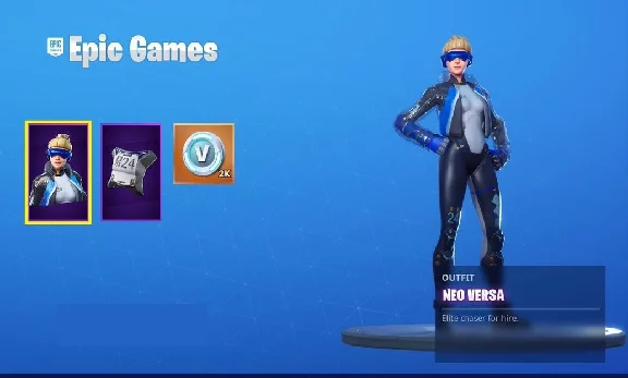 💎 FORTNITE 💎 - NEO VERSA ❗ 2000 V-BUCKS PS4 EU
