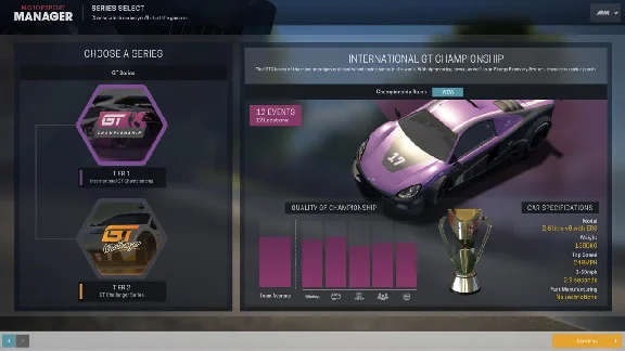 Motorsport Manager: GT Series (DLC) STEAM KEY / RU/CIS