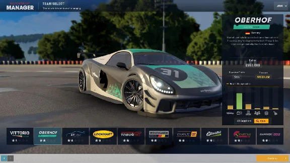 Motorsport Manager: GT Series (DLC) STEAM KEY / RU/CIS