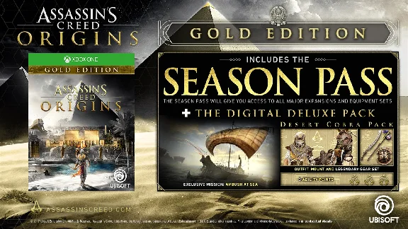 ✅ Assassin´s Creed Origins - GOLD EDITION XBOX ONE Key