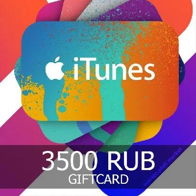 ★ 3500 rub App Store & iTunes Gift Card (Russia)