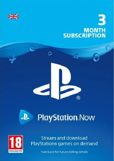 💣 Playstation NOW 3 MONTH SUBSCRIPTION (UK) PSN - %