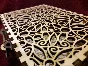 Patterned box DXF CDR vector model for laser cut cnc