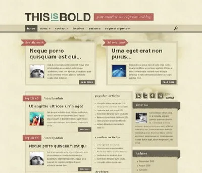Премиум тема WordPress от ElegantThemes