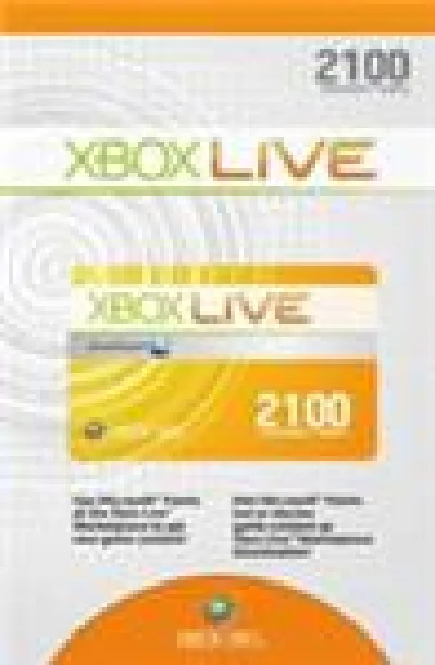 XBOX LIVE - EU / RU - 2100 MS Points Card + 48h GOLD