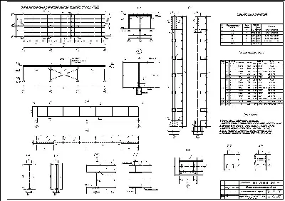 Metal structures. The platform shop (007)
