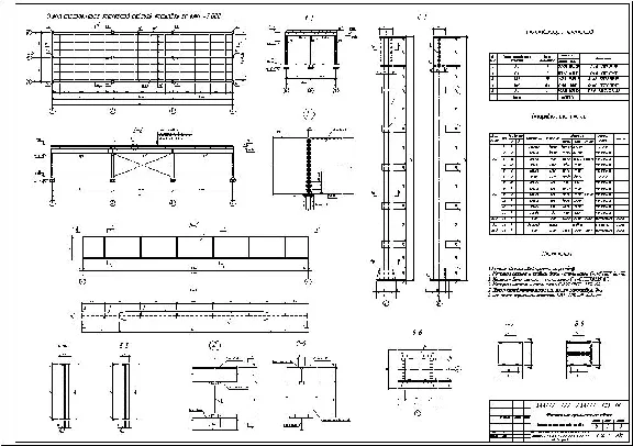 Metal structures. The platform shop (007)