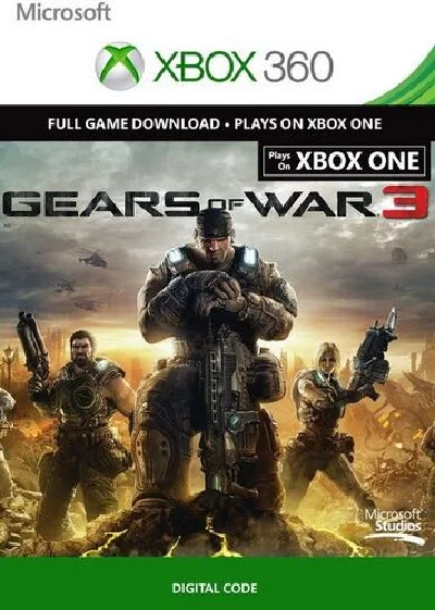 Gears of War 3 (Xbox Live/Xbox 360) Global + 🎁