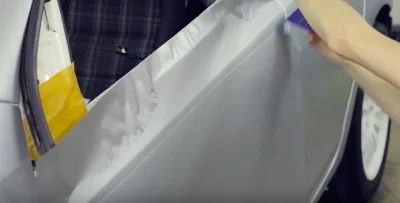 Pasting the front door with all the nuances